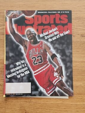 Sports Illustrated Michael Jordan Bulls Cover 1999